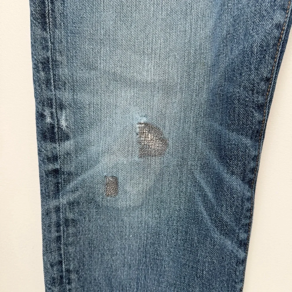 True Religion Men's Geno Slim Relaxed Distressed Jeans Size 32